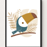 Botanical Bird Haven Wall Art