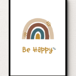 Joyful Rainbow Wall Art