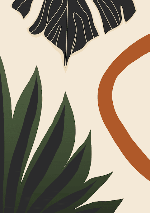 Tropical Rumination Wall Art - Image 2
