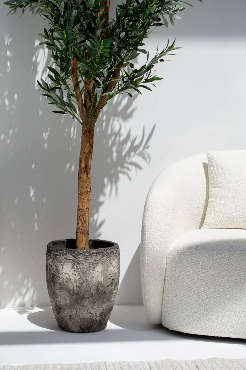 Grey Rustic Pot - Image 2