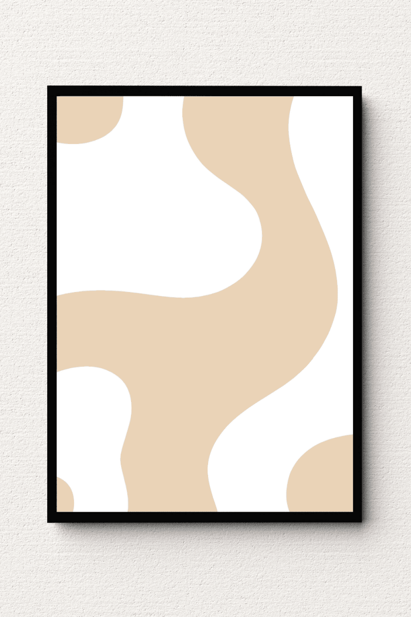 Minimalist Ellipses Wall Art