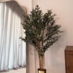 Artificial Olive Tree with Natural Wood Trunk (160CM)