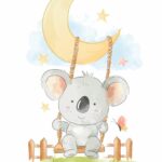 Moonlight Swing Wall Art