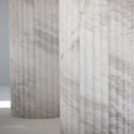 Valeria Calacatta Greek Marble Oval Dining Table