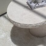 Lysandra Honed Limestone Coffee Table