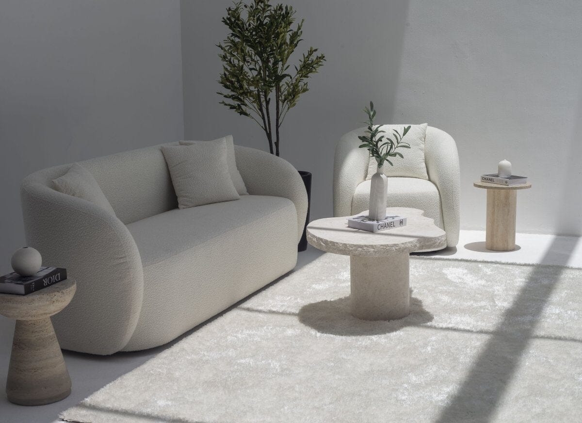 Lysandra Honed Limestone Coffee Table - Image 7