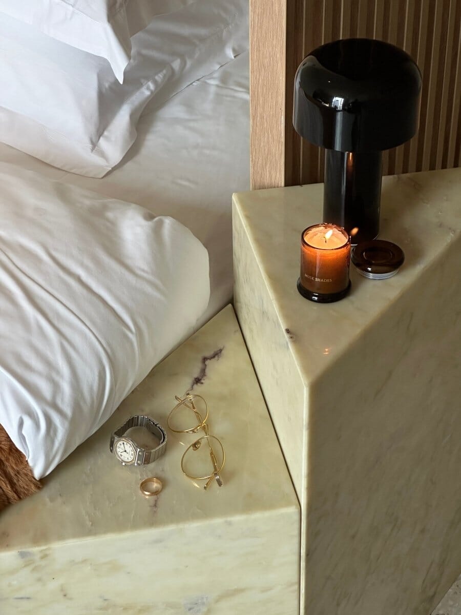 Ersa Green Onyx Marble Plinth - Image 2