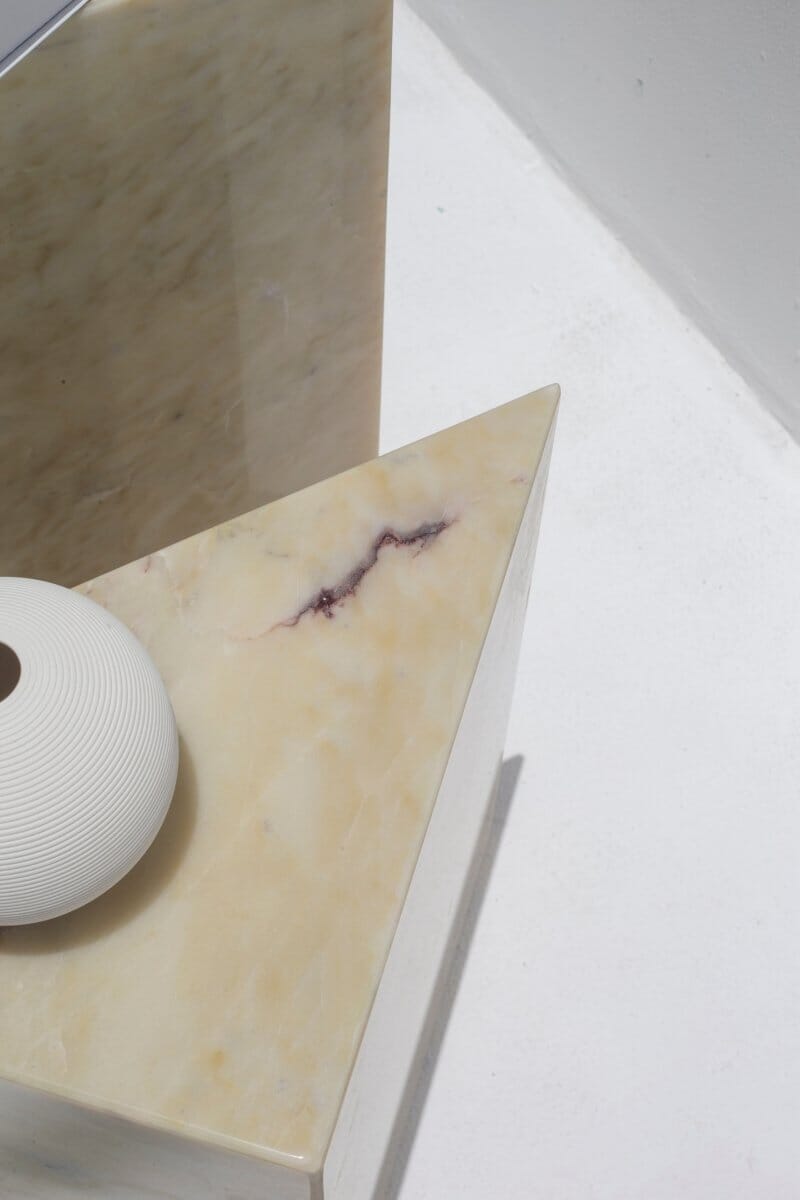 Ersa Green Onyx Marble Plinth - Image 6