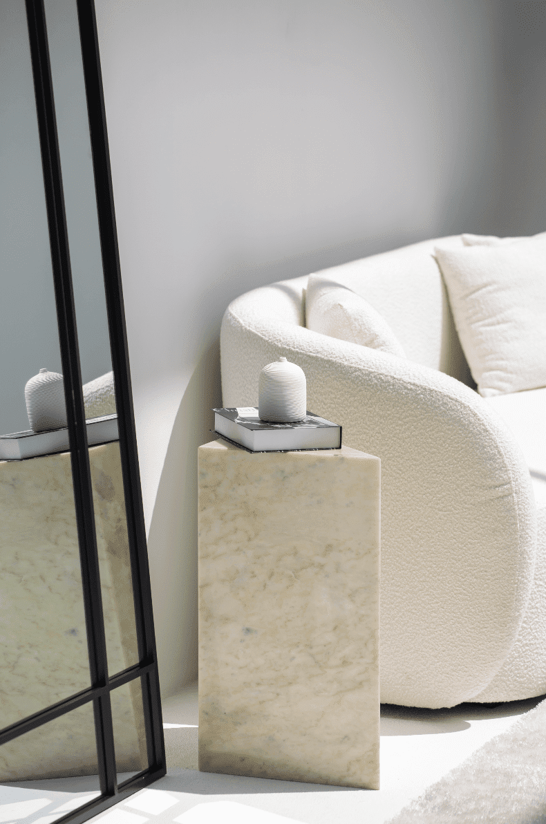 Ersa Green Onyx Marble Plinth - Image 11