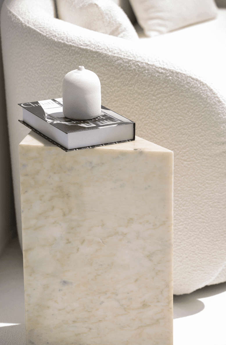Ersa Green Onyx Marble Plinth - Image 12