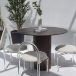 Cornelia Brown Dekton Dining Table (4 Base Colors)