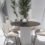 Cornelia Brown Dekton Dining Table (4 Base Colors)