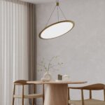 Halo Gold Adjustable Ceiling Lamp