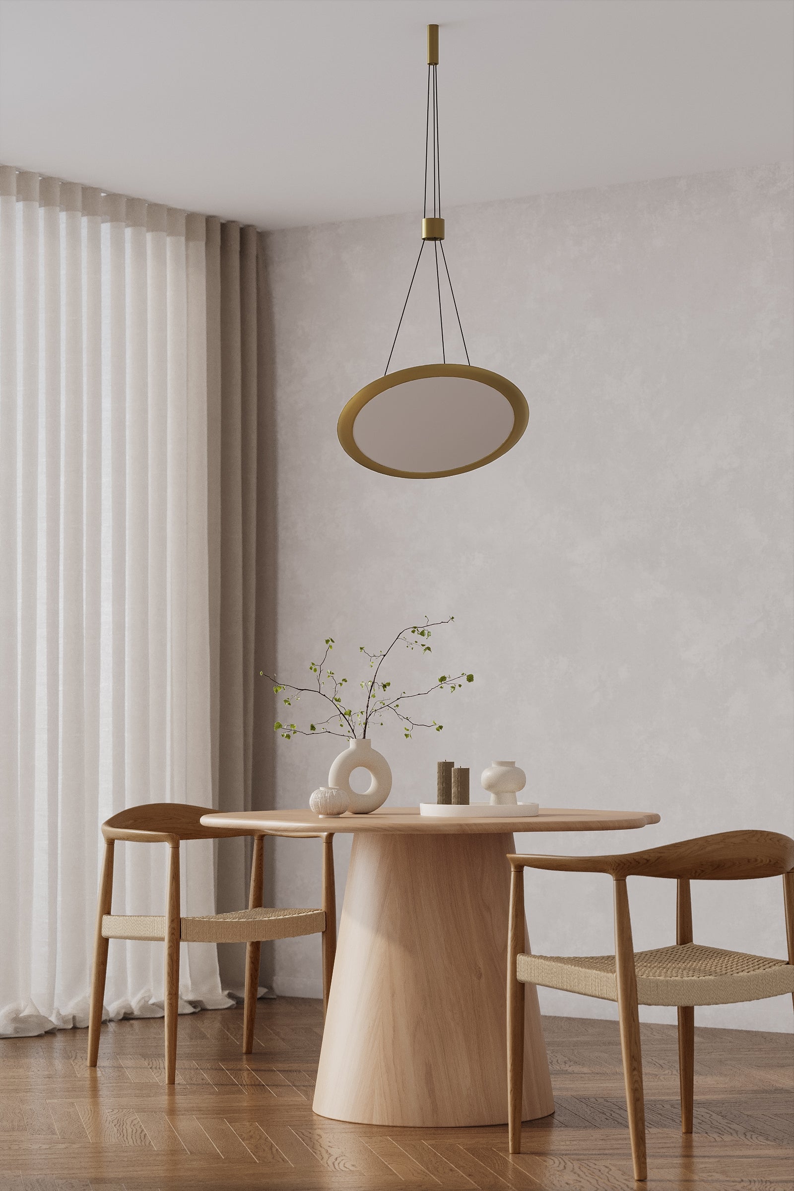Halo Gold Adjustable Ceiling Lamp - Image 5