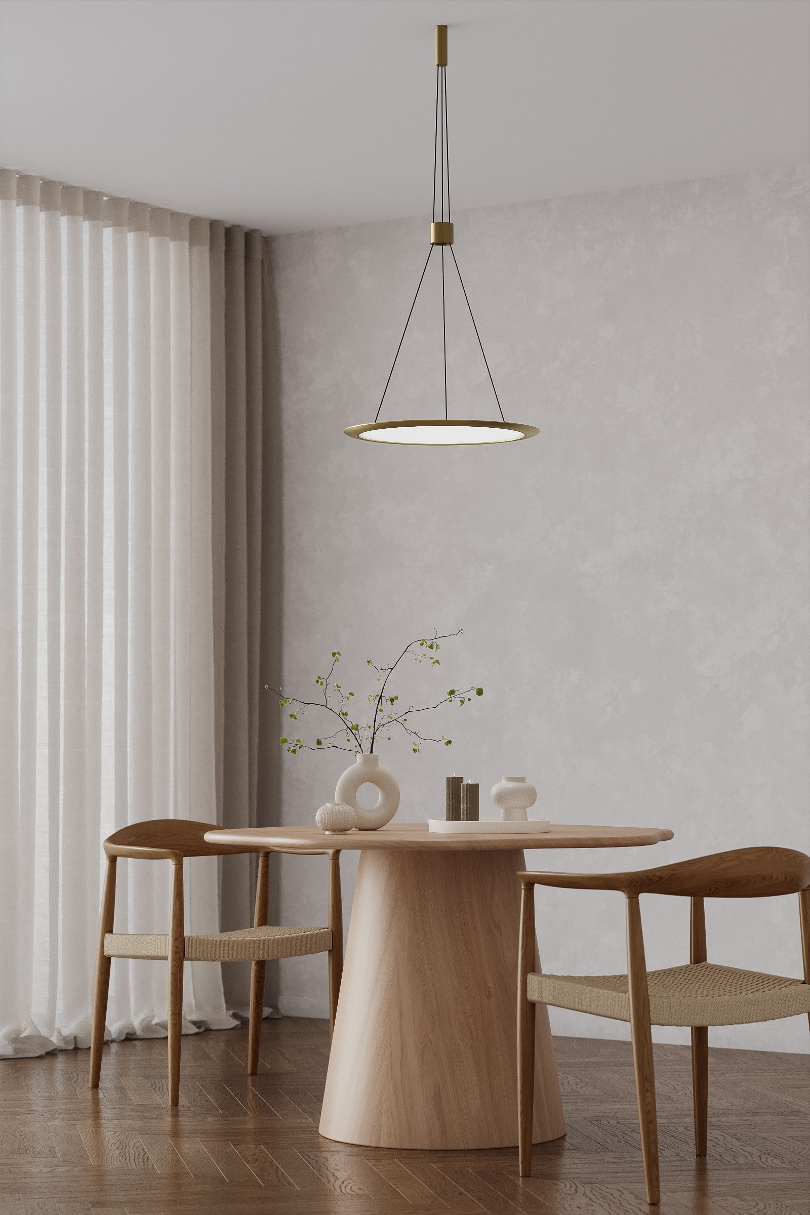 Halo Gold Adjustable Ceiling Lamp - Image 6