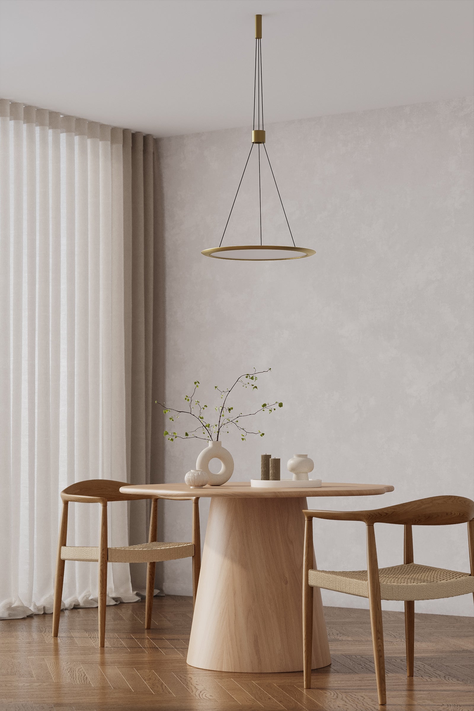 Halo Gold Adjustable Ceiling Lamp - Image 7