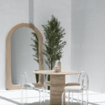 Pelagia Travertine Dining Table
