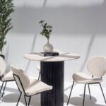 Cornelia Oryx Marble Dining Table (3 Base Colors)