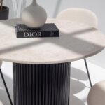 Cornelia Oryx Marble Dining Table (3 Base Colors)