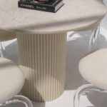 Cornelia Oryx Marble Dining Table (3 Base Colors)