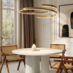 Vortice Gold Ceiling Lamp
