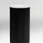 Alora Black Wooden Plinth With Multiple Tops