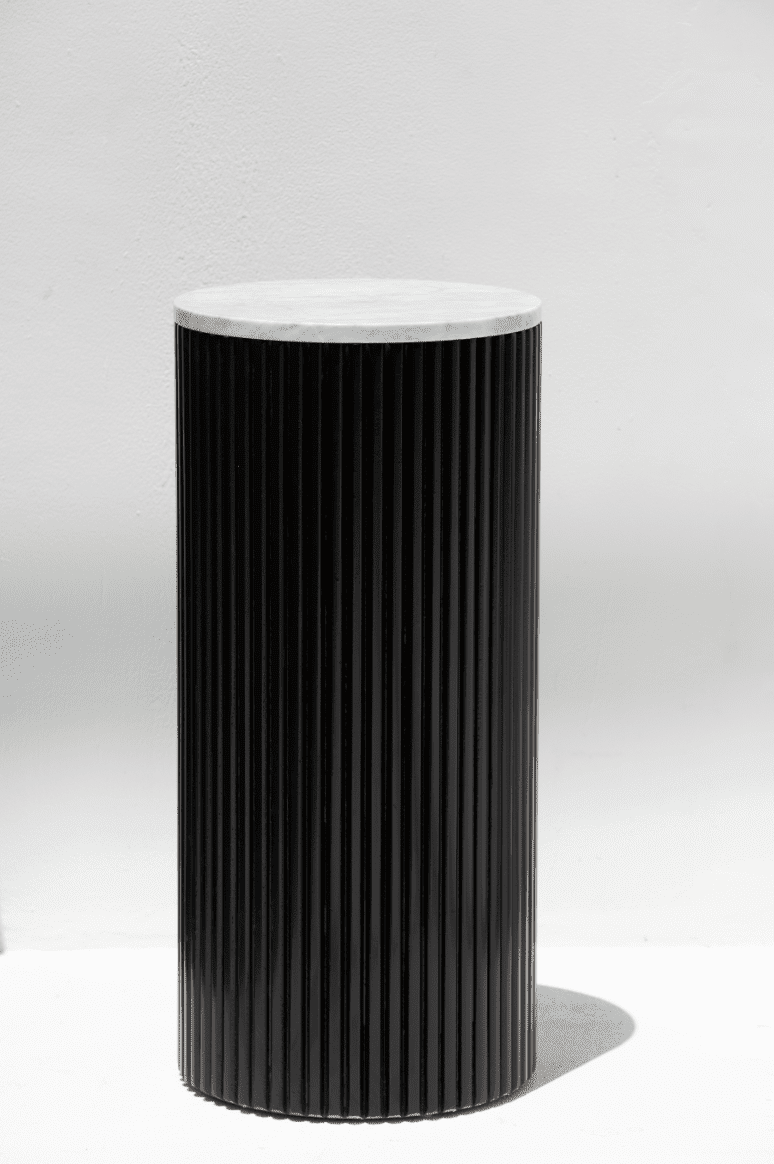 Alora Black Wooden Plinth With Multiple Tops - Image 3