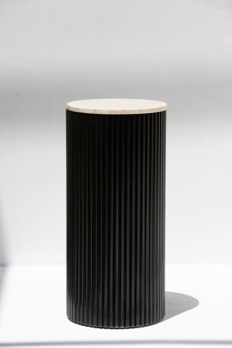 Alora Black Wooden Plinth With Multiple Tops - Image 5
