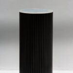 Alora Black Wooden Plinth With Multiple Tops