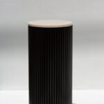 Alora Black Wooden Plinth With Multiple Tops