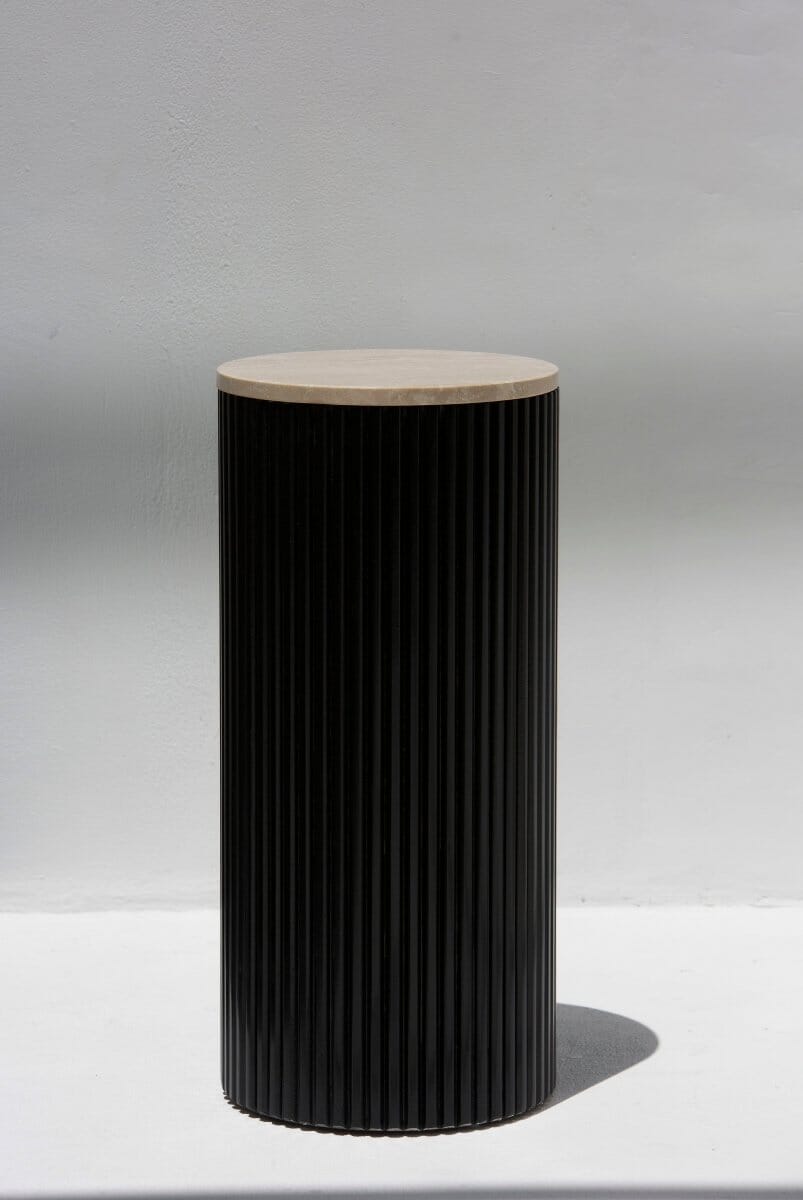 Alora Black Wooden Plinth With Multiple Tops - Image 10