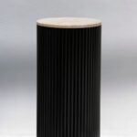 Alora Black Wooden Plinth With Multiple Tops