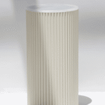 Alora Beige Wooden Plinth With Multiple Tops