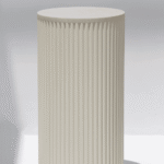 Alora Beige Wooden Plinth With Multiple Tops