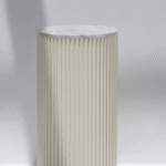 Alora Beige Wooden Plinth With Multiple Tops