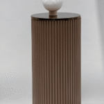 Alora Brown Wooden Plinth With Multiple Tops
