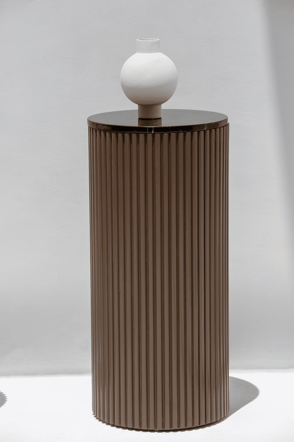 Alora Brown Wooden Plinth With Multiple Tops - Image 2