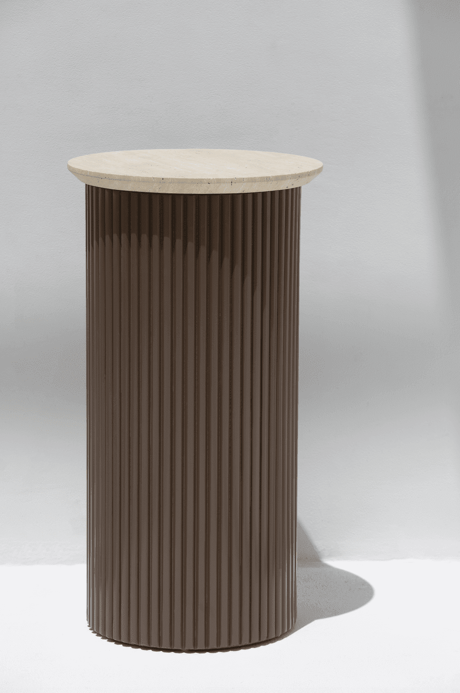 Alora Brown Wooden Plinth With Multiple Tops - Image 5