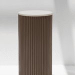 Alora Brown Wooden Plinth With Multiple Tops