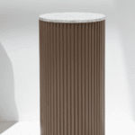 Alora Brown Wooden Plinth With Multiple Tops