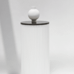 Alora White Wooden Plinth With Multiple Tops