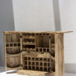 Mimosa Expand-A-Bar Mango Wood Bar Cabinet