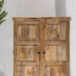 Mimosa Expand-A-Bar Mango Wood Bar Cabinet