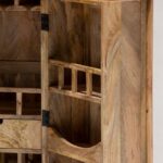 Mimosa Expand-A-Bar Mango Wood Bar Cabinet