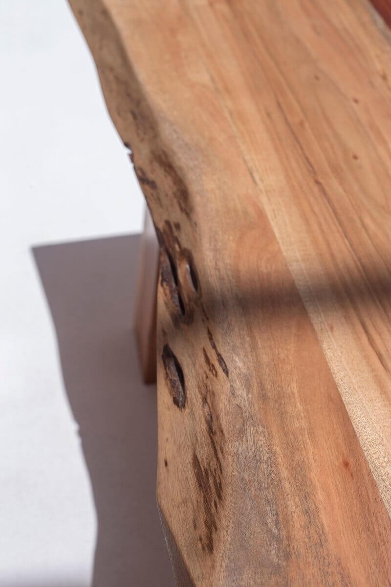 Paulina Dark Acacia Dining Table - Image 2