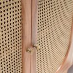 Naevia Rattan Doors Acacia Wood Sideboard
