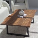 Pariel Dark Acacia Coffee Table