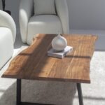 Pariel Dark Acacia Coffee Table