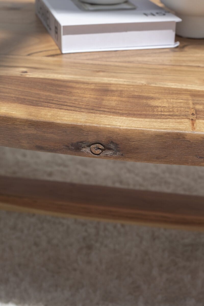 Euphemia Dark Acacia Coffee Table - Image 3
