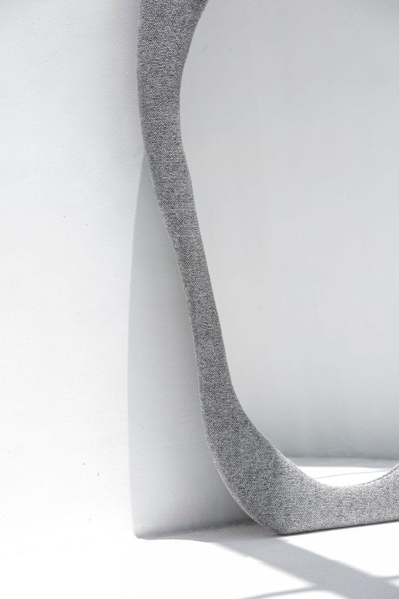 Roxana Grey Squiggly Mirror (200x100CM) - Image 3